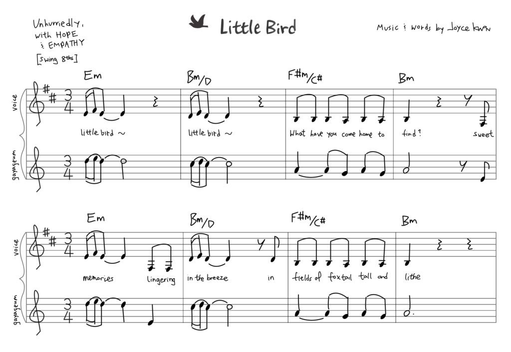 Little Bird gayageum